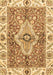 Abstract Brown Modern Rug, abs3165brn