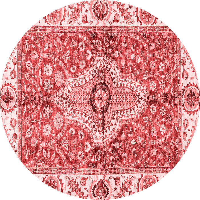 Machine Washable Abstract Red Modern Rug, wshabs3165red