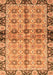 Abstract Orange Modern Rug, abs3166org