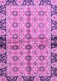 Abstract Purple Modern Rug, abs3166pur