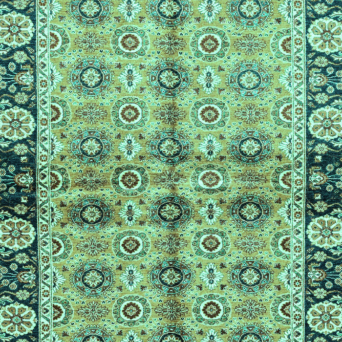Abstract Turquoise Modern Rug, abs3166turq
