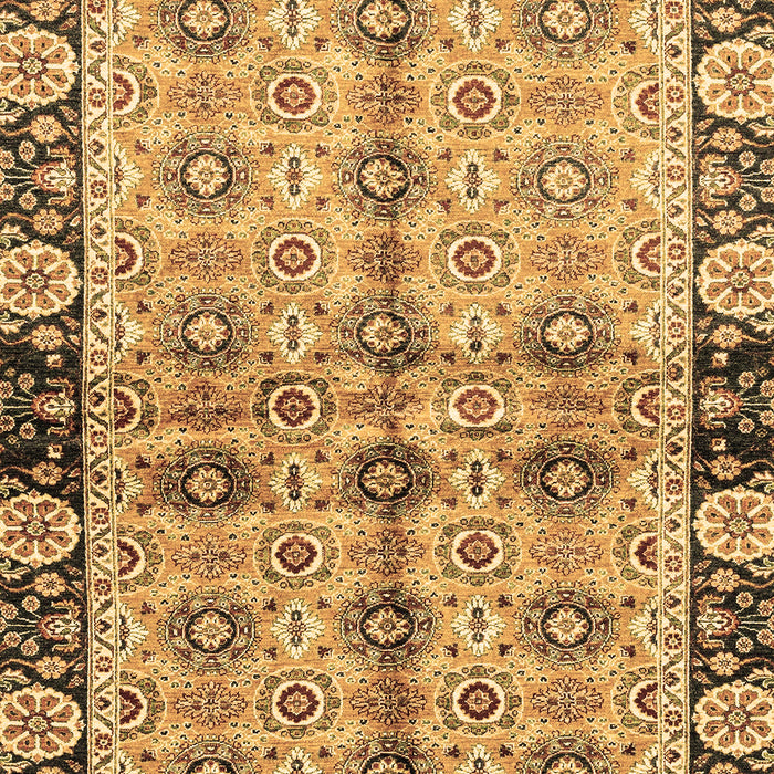 Abstract Brown Modern Rug, abs3166brn