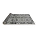 Sideview of Abstract Gray Modern Rug, abs3166gry