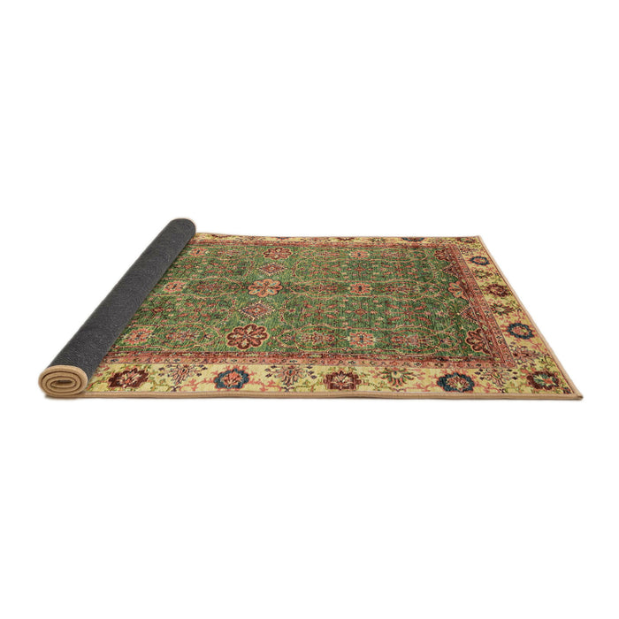 Sideview of Abstract Red Oriental Rug, abs3167