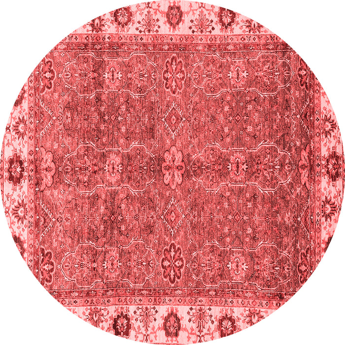 Machine Washable Oriental Red Traditional Rug, wshabs3167red