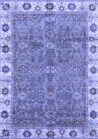 Oriental Blue Traditional Rug, abs3167blu