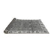 Sideview of Oriental Gray Traditional Rug, abs3167gry