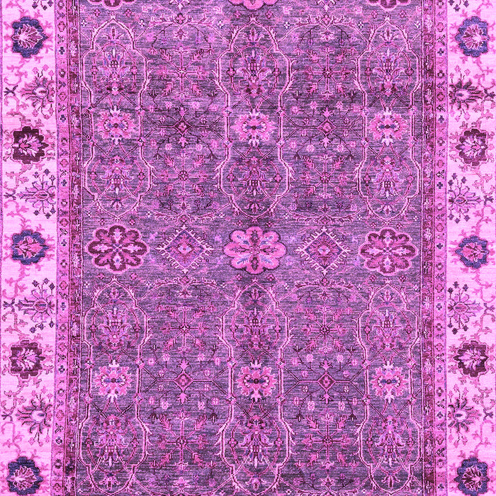Machine Washable Oriental Purple Traditional Area Rugs, wshabs3167pur