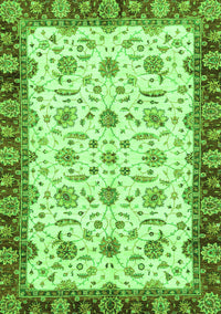 Oriental Green Traditional Rug, abs3168grn