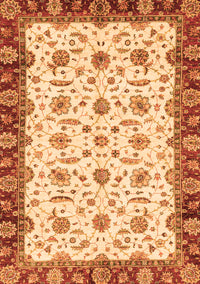 Oriental Orange Traditional Rug, abs3168org