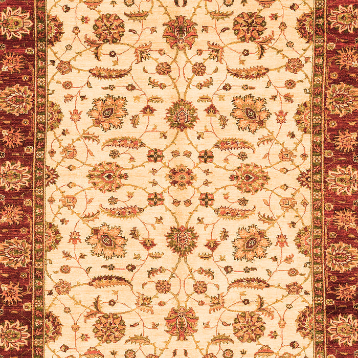 Oriental Orange Traditional Rug, abs3168org
