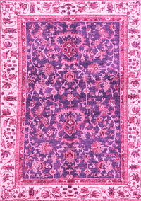 Abstract Pink Modern Rug, abs3169pnk