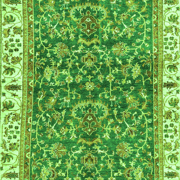 Abstract Green Modern Rug, abs3169grn
