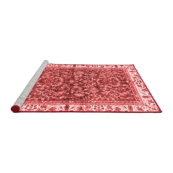 Modern Red Washable Rugs