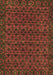 Abstract Brown Modern Rug, abs316brn