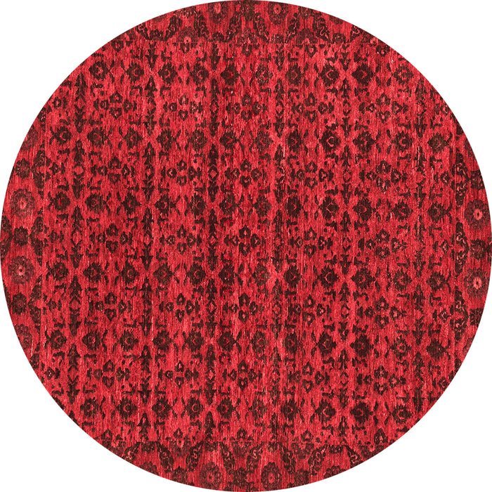 Abstract Red Modern Rug, abs316red