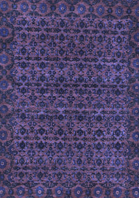 Abstract Blue Modern Rug, abs316blu