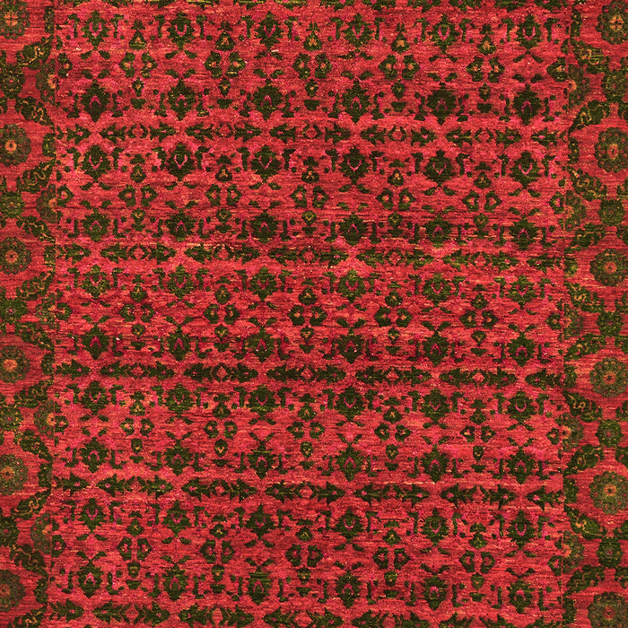 Abstract Orange Modern Rug, abs316org