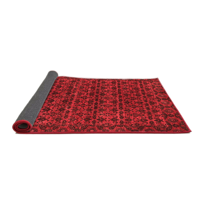 Abstract Red Modern Area Rugs