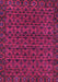 Machine Washable Abstract Pink Modern Rug, wshabs316pnk