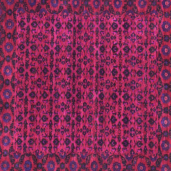 Square Machine Washable Abstract Pink Modern Rug, wshabs316pnk