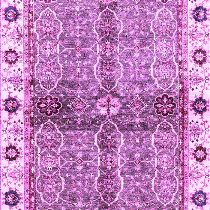 Machine Washable Oriental Purple Traditional Area Rugs, wshabs3170pur