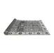 Sideview of Oriental Gray Traditional Rug, abs3170gry