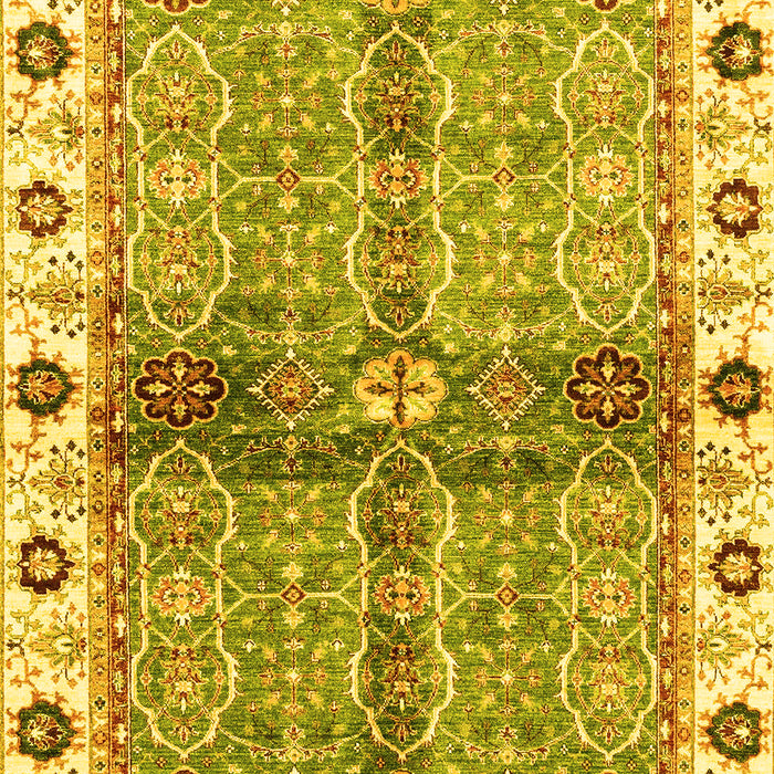 Oriental Yellow Traditional Rug, abs3170yw