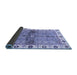 Sideview of Oriental Blue Traditional Rug, abs3170blu