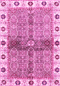 Oriental Pink Traditional Rug, abs3170pnk