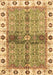 Oriental Brown Traditional Rug, abs3170brn