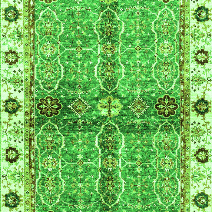 Oriental Green Traditional Rug, abs3170grn