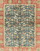 Abstract Brown Oriental Rug, abs3171