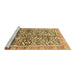 Sideview of Machine Washable Oriental Brown Traditional Rug, wshabs3171brn