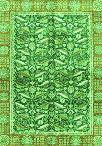 Oriental Green Traditional Rug, abs3171grn