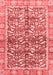 Oriental Red Traditional Area Rugs