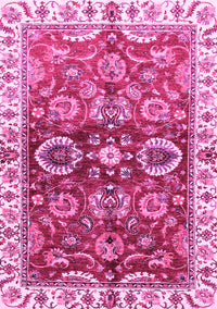 Abstract Pink Modern Rug, abs3172pnk