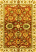 Abstract Yellow Modern Rug, abs3172yw