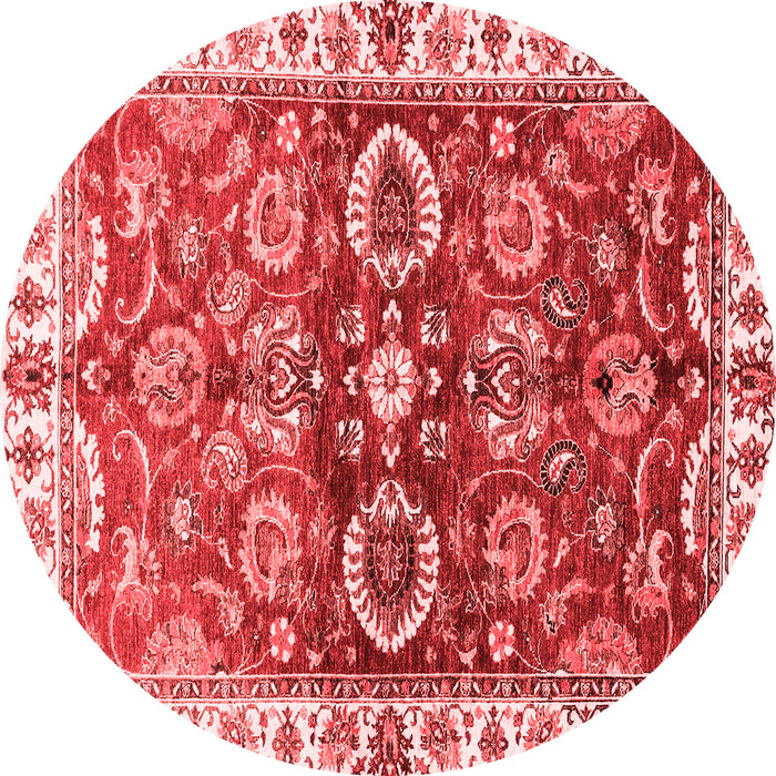 Abstract Red Modern Rug, abs3172red