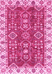 Oriental Pink Traditional Rug, abs3173pnk