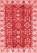 Oriental Red Traditional Area Rugs