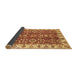 Sideview of Oriental Brown Traditional Rug, abs3173brn