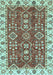 Machine Washable Oriental Light Blue Traditional Rug, wshabs3173lblu