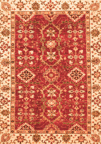 Oriental Orange Traditional Rug, abs3173org