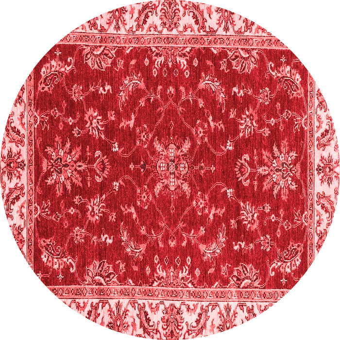 Abstract Red Modern Rug, abs3174red
