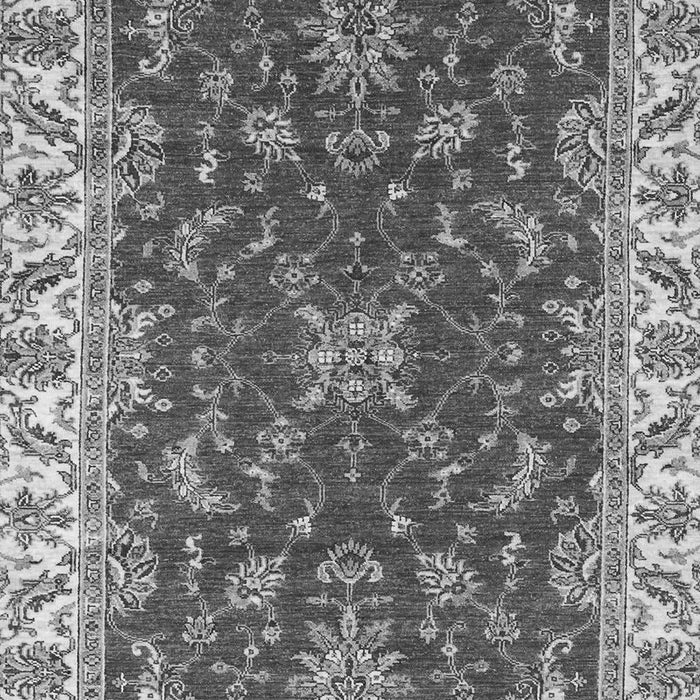 Machine Washable Abstract Gray Modern Rug, wshabs3174gry