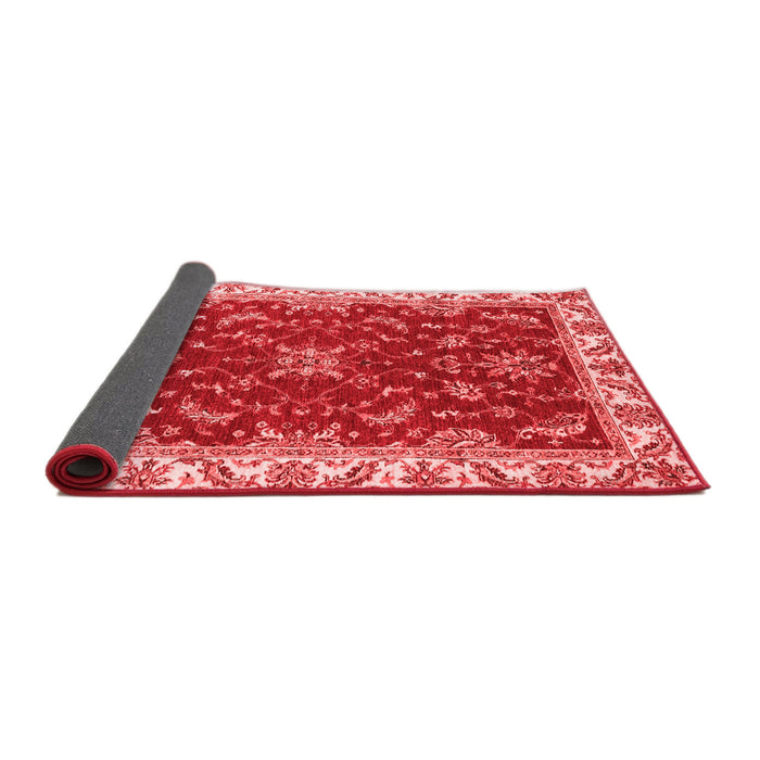 Abstract Red Modern Area Rugs