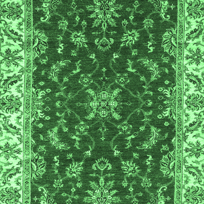Abstract Emerald Green Modern Rug, abs3174emgrn