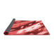 Abstract Red Modern Area Rugs