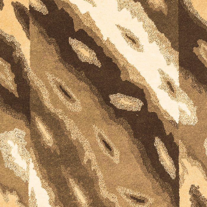 Abstract Brown Modern Rug, abs3175brn